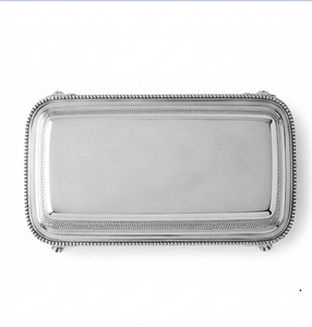 Plato para Mantequilla de Metal de Diseño Clásico en Plata de Ley, Vajilla para la Mesa, Plato para Mantequilla de Metal para el Hogar y la Cocina - Product Image 3