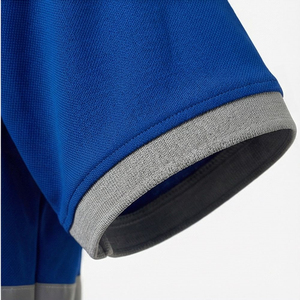 Breathable Cotton Mens Plus Size Polo Shirt Casual Wear Short Sleeve Solid Color <b>Classic</b> Business High Quality Polo Shirt Top - Product Image 6