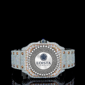 Reloj de Lujo con Diamantes Moissanite de Primera Calidad, Marca Original para Hombre y Mujer, Estilo Hip Hop, Brillante, de Diseñador, LOISTA - Product Image 2
