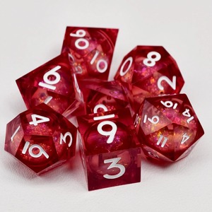 Dados de Resina Poliédricos al por Mayor Directo de Fábrica para Juegos de Mesa RPG Profesionales, Suministro de Dados de Resina para Juegos - Product Image 1