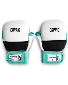 Guantes de Boxeo Blancos Personalizados de Piel Sintética PU, Guantes de Entrenamiento y Sparring, Guantes de Boxeo de Marca Privada OEM para Hombres y Mujeres - Product Image 2