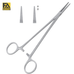 Pinzas Hemostáticas Halsted de Acero Inoxidable con Diseño de Logotipos de Último Estilo Personalizables a Precio Mayorista, con Hoja Serrada - Product Image 1