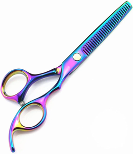 Ciseaux de coiffure professionnels en acier inoxydable - Lames ultra-affûtées - Ensemble de ciseaux à effiler de qualité supérieure - Product Image 4