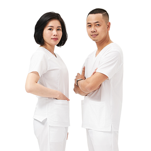 ชุดยูนิฟอร์มผ้าเรยอนสำหรับผู้หญิงชุดยูนิฟอร์มผ้าซับเหงื่อสำหรับผู้หญิงชุดทางการแพทย์สำหรับผู้ชายผู้หญิง - Product Image 5