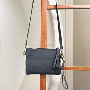 2025 Custom Designer Luxury Mini Crossbody Shoulder Bag Hand Tooled Leather Wristlet Purse & Handbag Messenger Bag <b>for</b> Women's - Product Image 6