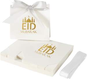 Caja de Dulces Eid Castle, Caja de Dulces Islámica Musulmana, Caja de Regalo Conmemorativa de Chocolate, Utilizada como Caja de Regalo para Fiestas de Eid Al-Fitr - Product Image 1