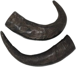 Friandises pour chiens 100% naturelles et écologiques en corne de buffle brute, à longue durée de conservation, sans céréales, faites à la main, sur le thème des animaux, Bully CRAFT - Product Image 4
