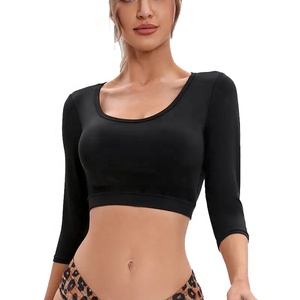 Tops de sport sans dos de haute qualité pour femmes, nouveau design, tops actifs légers et courts pour femmes, logo personnalisé, vêtements de yoga - Product Image 6