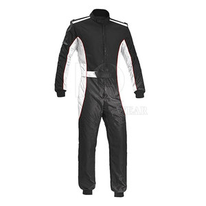 Traje de Carreras Automovilísticas Resistente y Transpirable, Resistente al Fuego, Ligero, de Poliéster/Nailon, para Pilotos de Motorsport, Karting y Conducción en Pista - Product Image 5