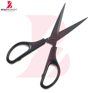Tijeras de Corte de Pelo Portátiles con Mango de Plástico, Color Negro Sólido, Tijeras de Peluquería Profesionales para Uso Doméstico y Herramientas de Estilista de Salón - Product Image 3
