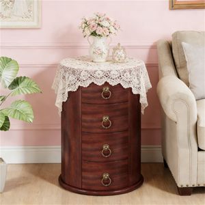 Circular Wooden Console <b>Table</b> As Coffee <b>Side</b> <b>Sofa</b> or Bedside <b>Table</b> - Product Image 1