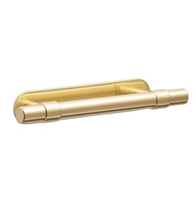 Tirador de metal en forma de T para gabinetes de oficina, escuela, dormitorio y cocina, en color plata y oro, muy vendido. - Product Image 1