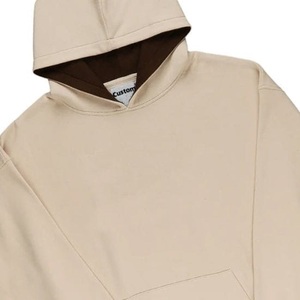 Ensemble jogging et sweat à capuche surdimensionné en molleton 100 % coton 500 GSM personnalisé pour homme – Survêtement 2 pièces de haute qualité pour l'hiver - Product Image 4