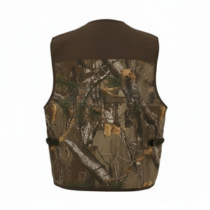 Chaleco de Caza sin Mangas para Hombre, Personalizado al por Mayor, Sólido, de Verano, Resistente al Viento, Impermeable, Anti-UV, de Poliéster/Algodón Oxford, para Pesca - Product Image 2