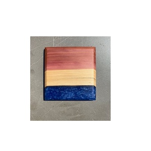 Sous-verres en bois de manguier et résine époxy, artisanat indien de qualité supérieure, faits à la main, pour boissons et thé, à prix abordable, pour usage domestique - Product Image 4