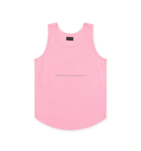 Débardeur de sport pour homme en coton 100% avec motif 3D personnalisé, anti-boulochage, respirant, vêtements de fitness - Product Image 3