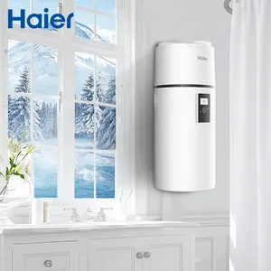 Haier Fabriek Direct Wifi Controle 220-240V R290 Lucht Bron Warm Water Alles In Een Binnenlandse Warmtepomp Voor Boiler