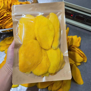 High Quality Dried Mango Slice Golden Yellow Chewy Texture With Tropical Fruit Using AD Drying Export Approved by 99 Gold Data - Product Image 1
