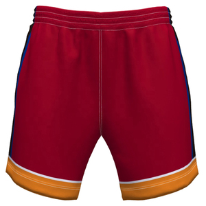 Shorts pour hommes en polyester/coton respirant de qualité supérieure, imprimés numériquement, personnalisables en gros, OEM/ODM, avec taille élastique - Product Image 5