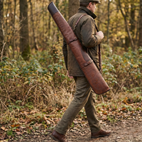 Housses de chasse en cuir de couleur unie, design simple, haute qualité, prix de gros, en vente