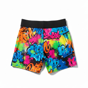 Pantalones Cortos de Alto Rendimiento para MMA, Equipo de Lucha Profesional, Sublimación de Color Personalizado, Pantalones de Grappling para Entrenamiento de Artes Marciales - Product Image 4