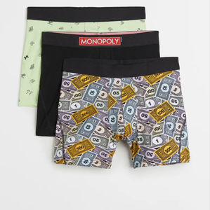 Bóxers para Hombre de Primera Calidad, Suaves y Cómodos, de Spandex/Algodón, Corte Medio, Transpirables, Tejido ODM, Ecológicos, Sin Costuras - Product Image 2