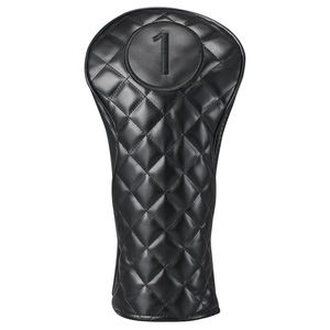 Vente en gros, fabrication OEM, logo brodé personnalisé, housses de tête de club de golf de haute qualité, imperméables, en cuir véritable - Product Image 1