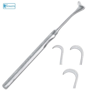 เครื่องมือผ่าตัดแบบแมนนวลชนิด Mannerfelt Hooklet Retractor F8-129 ได้รับการรับรองมาตรฐาน CE สำหรับการผ่าตัดทั่วไป ระดับ Class I - Product Image 1