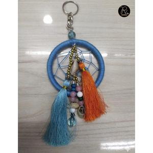 Llavero de estilo étnico con borlas de cuentas coloridas y plumas decorativas para bolso o llavero. Compre directamente del proveedor. - Product Image 1