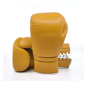 Five B Leather Boxing Competition Gloves for Adjustable Wrist <b>Strap</b> Adults Boxing Training Competition Gear OEM ODM Stretch - Product Image 4