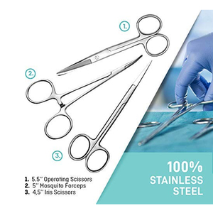 Pinzas de Tendón Englert 4 x 5 con Dientes Atraumáticos de Acero Inoxidable, Instrumento Ortopédico, Instrumentos Médicos - Product Image 3