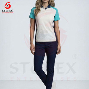 Polo raglan personnalisé pour femme, respirant, anti-transpiration, pour le sport, le golf, le tennis, séchage rapide, vêtements OEM - Product Image 3