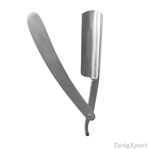 Navaja de Afeitar Recta Desechable de Alta Calidad con Mango y Cuchilla de Acero Inoxidable, Herramienta de Afeitado Profesional para Cuerpo y Rostro - Product Image 4