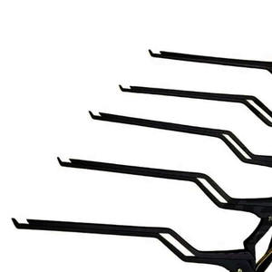 Ensemble d'instruments chirurgicaux pour la colonne vertébrale Kerrison Bayonet Rongeur, 6 pièces en acier inoxydable, manuel, certifié MOL, morsure 16 mm, orthopédique 45° - Product Image 3