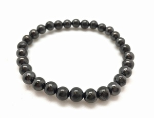 Pulseras de Cristal de Shungita para Chakra y Feng Shui, Diseño Elegante con Cuentas de Primera Calidad, Venta al Por Mayor - Product Image 1