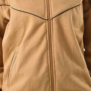 เสื้อฮู้ดซิปโอเวอร์ไซส์สำหรับผู้หญิง ผ้าฟลีซนุ่ม สวมใส่สบาย แฟชั่นลำลอง เสื้อคลุมฤดูหนาว - Product Image 6