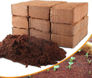 Wholesale Low EC Coco Peat <b>Block</b> 100% Natural Coconut <b>Coir</b> for Growing Plants Soil Improvement and Animal Bedding - Product Image 5