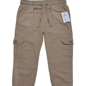 Pantalon cargo décontracté en toile pour homme, léger, taille élastique, avec plusieurs poches, respirant et à séchage rapide, pour la randonnée en plein air - Product Image 2
