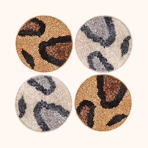 Handmade Seed <b>Beads</b> Christmas New Design <b>Coaster</b> - Product Image 5