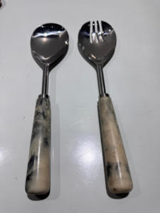 Ensemble de cuillères en bois vintage faites à la main, écologiques, en provenance d'Inde, pour la cuisine et les fêtes, disponibles en gros au prix d'usine - Product Image 3