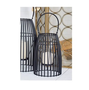 Lanterne en fer pour décoration de banquets, événements hôteliers, dîners d'entreprise et centres de table de célébrations de luxe - Product Image 1