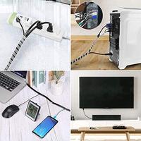 Fundas Protectoras para Cables de PE de 4 mm a 32 mm, Herramienta de Protección de Cables y Alambres, Bandas Espirales para Envolver Cables, Protector de Cables