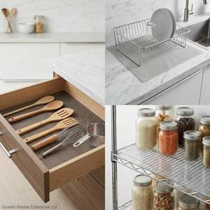 OEM Non-slip Grip Mesh <b>Cabinet</b> Liner Drawer Liner Shelf Liner Custom design and materials - Product Image 3