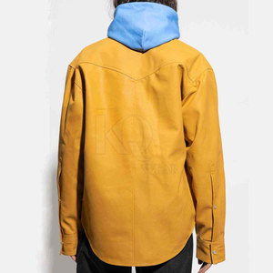Chemises en cuir pour hommes, coupe douce, légères, respirantes, matériau de qualité supérieure, design personnalisé, confortables pour tous les jours et le soir - Product Image 4