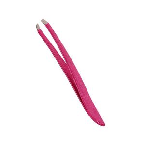 Pinzas para Cejas de Acero Inoxidable Rojas con Punta Cuadrada, Diseño Moderno y Duradero para un Aseo Preciso - Product Image 3