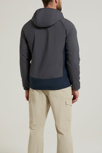 Chaqueta Softshell Cálida de Último Diseño para Hombre con Capucha, Impermeable, para Deportes al Aire Libre, Cuello Alto, 100% Algodón, Marca AKO - Product Image 5