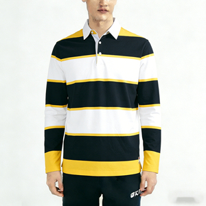 Camisa de Golf de Manga Corta para Hombre, con Logotipo Personalizado, Color Sólido, Transpirable, Antiarrugas, de Secado Rápido, 100% Algodón Tejido, para Uso Casual - Product Image 3