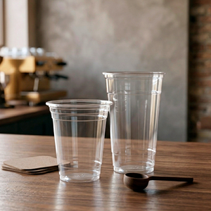 Viet Nam Food Safe PP PET Disposable 12 16 22 oz Cold <b>Drinking</b> Smoothies <b>Cups</b> Cold Beverage <b>Plastic</b> <b>Cups</b> with Lids Ice Coffee - Product Image 5