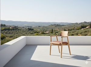 เก้าอี้รับประทานอาหารไม้เนื้อแข็ง Xillo Modern สำหรับระเบียงกลางแจ้งและสภาพแวดล้อมรีสอร์ท ออกแบบมาเพื่อการใช้งานในโครงการเชิงพาณิชย์ - Product Image 5