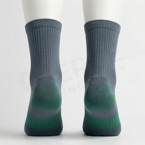 Men's Crew <b>Socks</b> Solid <b>Color</b> Knitted Breathable Cotton Polyester Spandex Autumn Daily Wear Regular Style - Product Image 2